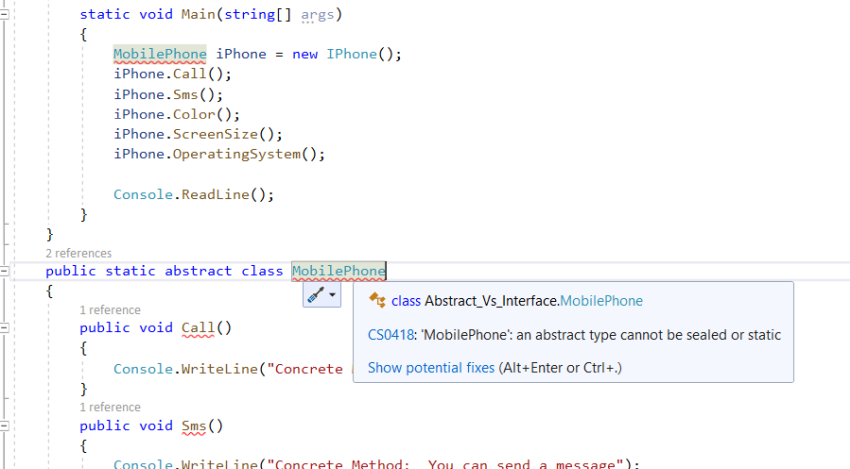 What Is Difference Between Interface And Abstract Class And When To Use It